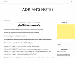 adrian-lee.com screenshot