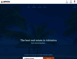 adriatica-estate.com screenshot