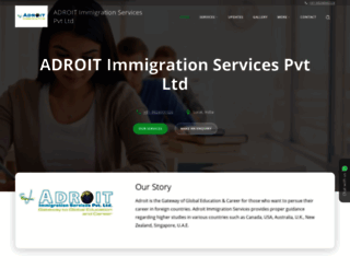 adroit-immigration.com screenshot