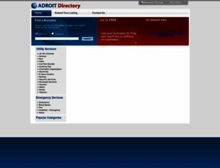 adroitdirectory.com screenshot