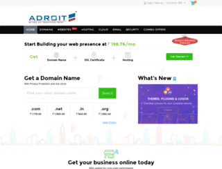 adroitwebservices.com screenshot