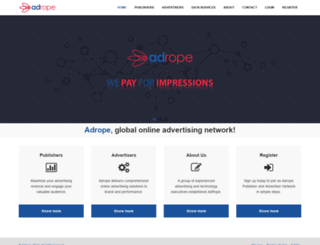 adrope.com screenshot