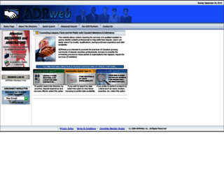 adrweb.ca screenshot