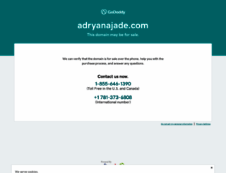 adryanajade.com screenshot