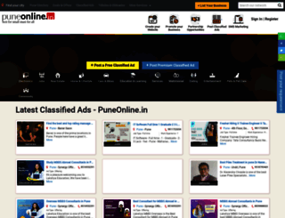 ads.puneonline.in screenshot