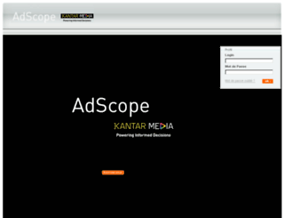 adscope.fr screenshot