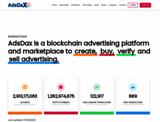 adsdax.com screenshot