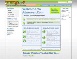 adservar.com screenshot