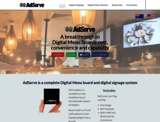 adserve.com.au screenshot
