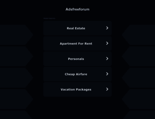 adsfreeforum.com screenshot