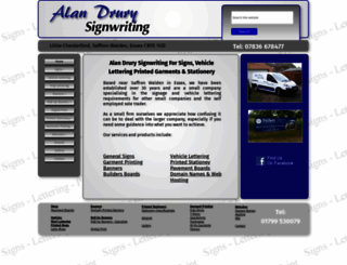 adsignwriting.co.uk screenshot