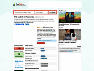 adsmantra.com.cutestat.com screenshot