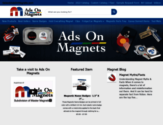 adsonmagnets.com screenshot