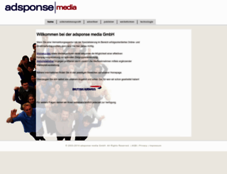 adsponse.de screenshot