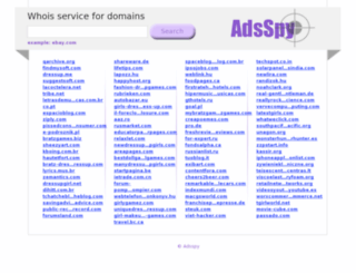 adsspy.com screenshot