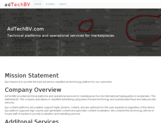 adtechbv.com screenshot
