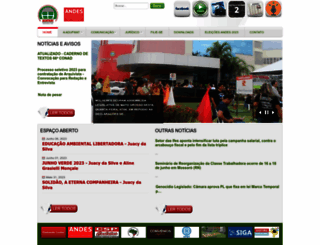 adufmat.org.br screenshot