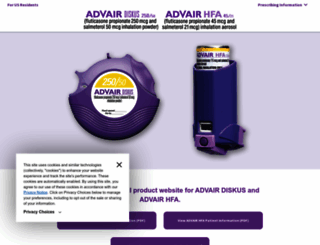 advair.com screenshot