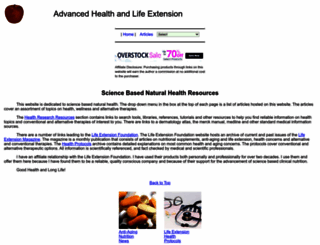 advance-health.com screenshot