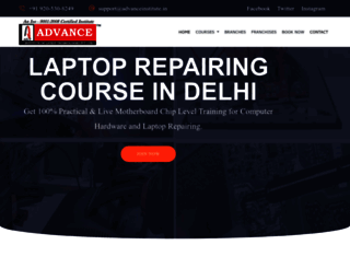 advance-mobile-repairing-institute.in screenshot
