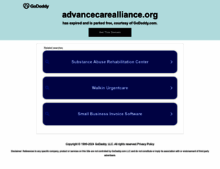 advancecarealliance.org screenshot