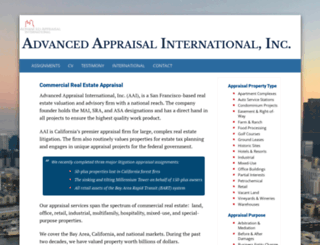 advanced-appraisal.com screenshot