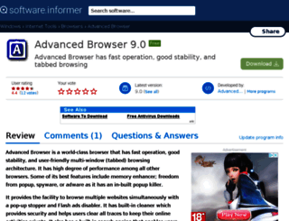 advanced-browser.informer.com screenshot