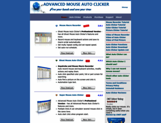advanced-mouse-auto-clicker.com screenshot