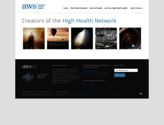 advanced-wellness-systems.com screenshot