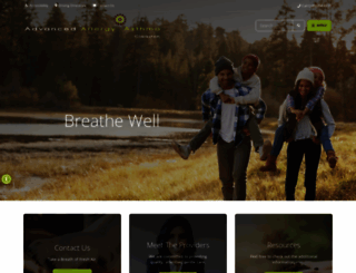 advancedallergymd.com screenshot