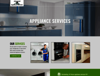 advancedappliance.us screenshot