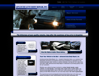 advancedautobodyrepair.com screenshot