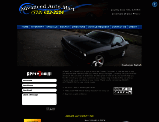 advancedautomart.com screenshot