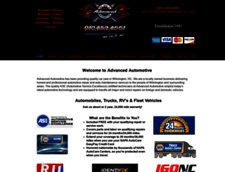 advancedautomotiveonline.net screenshot