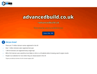 advancedbuild.co.uk screenshot
