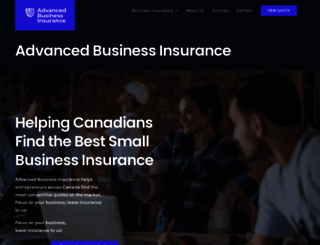 advancedbusinessinsurance.ca screenshot