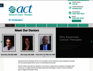 advancedcancertherapies.com screenshot