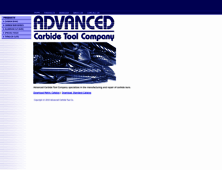 advancedcarbide.com screenshot