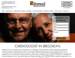 advancedcardiologycare.com screenshot