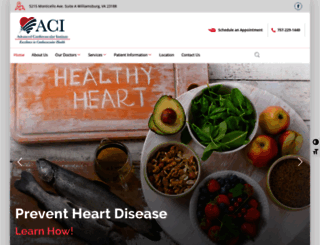 advancedcardiovascular.org screenshot