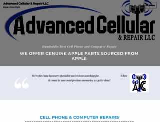 advancedcellularrepair.com screenshot