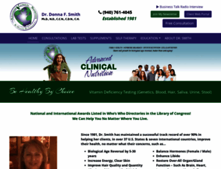 advancedclinicalnutrition.com screenshot