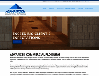 advancedcommercialflooring.com screenshot