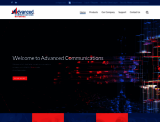advancedcomms.com.au screenshot