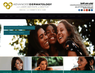 advanceddermatologyseattle.com screenshot