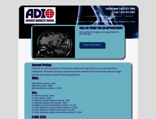advanceddiagnosticimaging.com screenshot