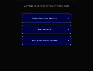advancedelectrolysisbyruth.com screenshot