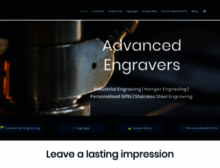 advancedengravers.co.uk screenshot
