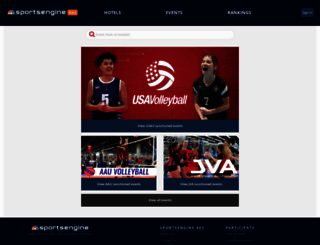 Access advancedeventsystems.com. Find Volleyball Events & Rankings