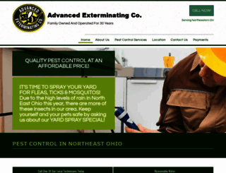 advancedextermination.com screenshot